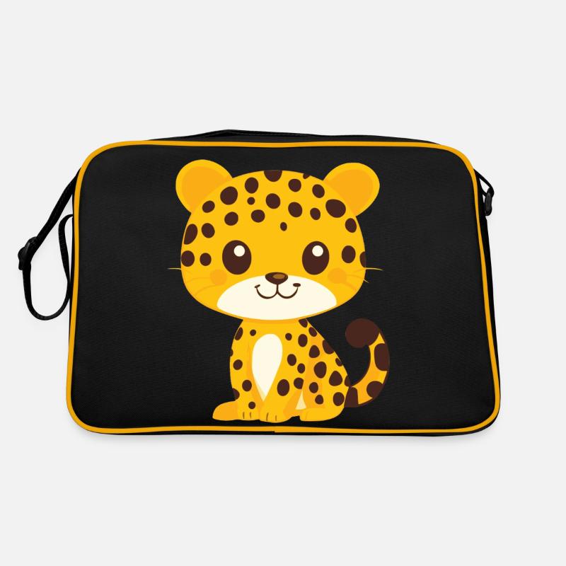 kleiner Leopard Retro Tasche