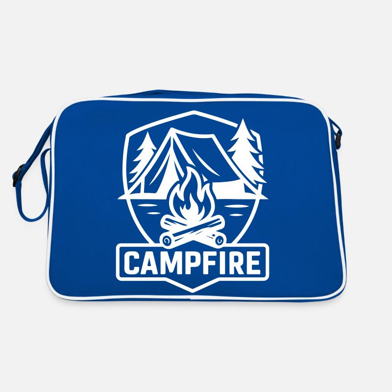 Campfire Camping Tent Retro Bag