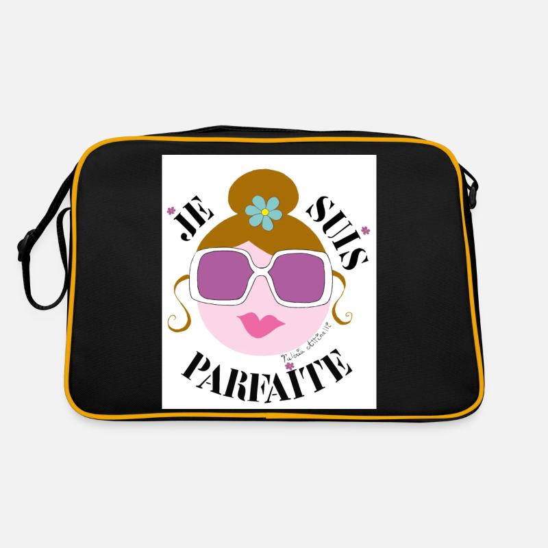 Je Suis Parfaite Sac Retro