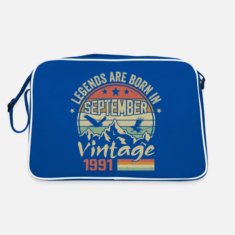 September 1991 Birthday Gift September 1991 Retro Bag