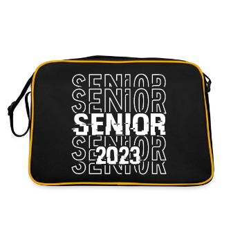 Senior 2023 - Retro Bag - black/gold - Back