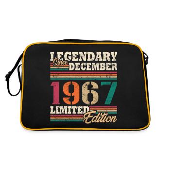 Légendaire Décembre 1967 édition limitée - Sac Retro - noir/or - Dos