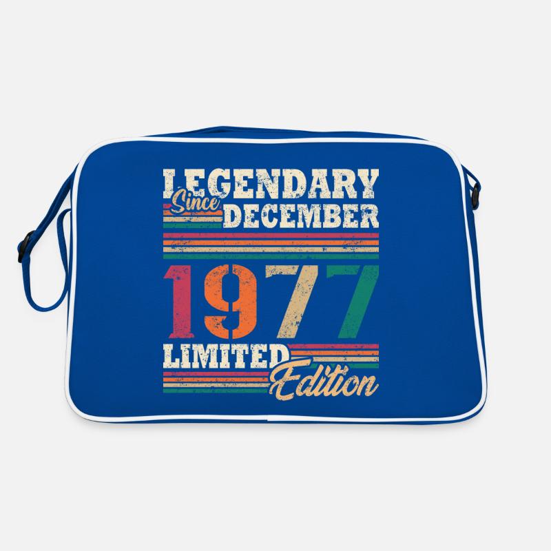 Légendaire Décembre 1977 édition limitée Sac Retro