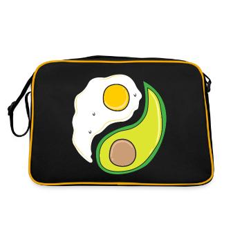 Régime Keto - Sac Retro - noir/or - Dos