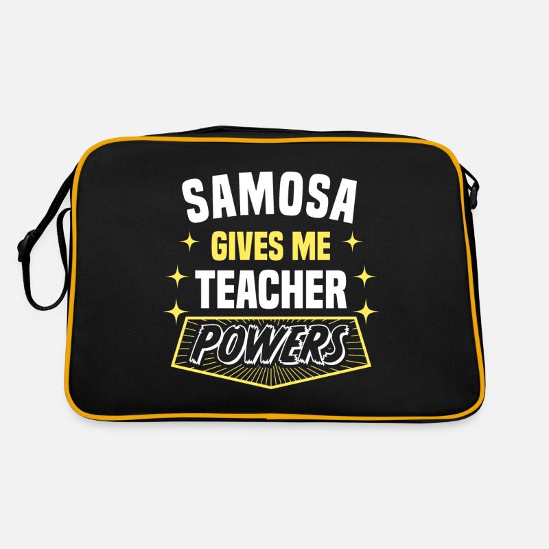 Samosa me donne des pouvoirs de professeur drôle de professeur Sac Retro