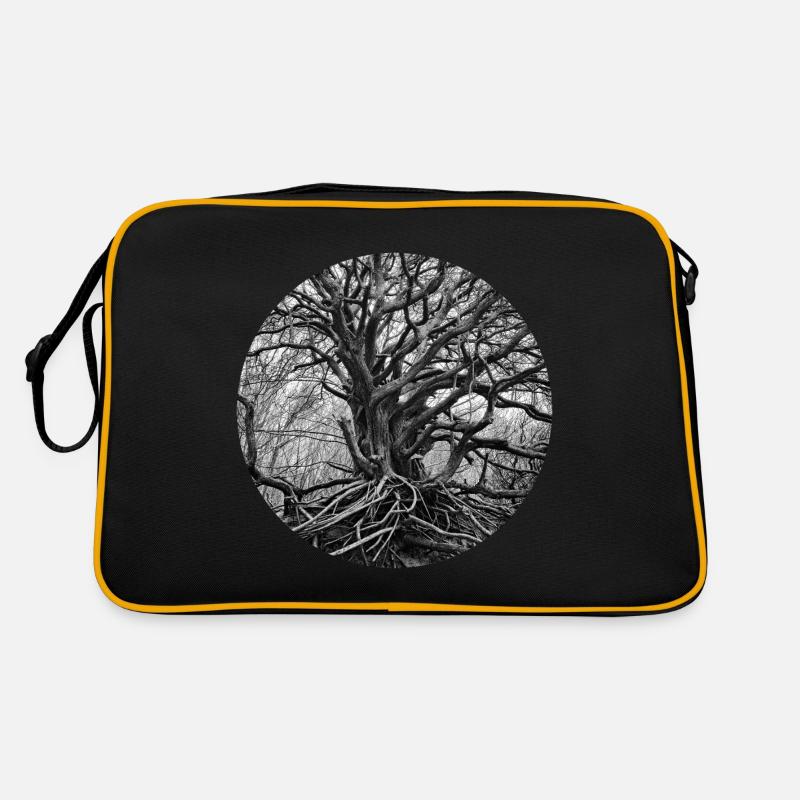 Baum des Lebens Retro Tasche