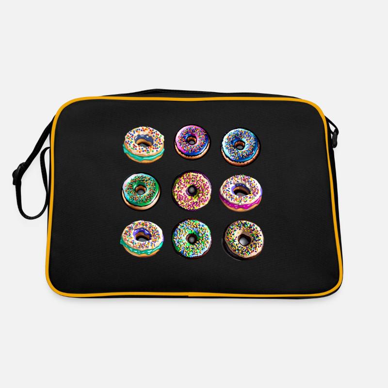 Donuts Muffins Donut Candy Retro Bag