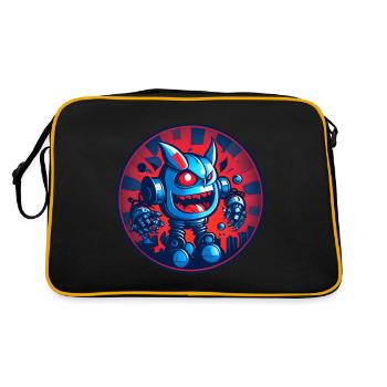 Evil Robot Série 02 - Sac Retro - noir/or - Dos