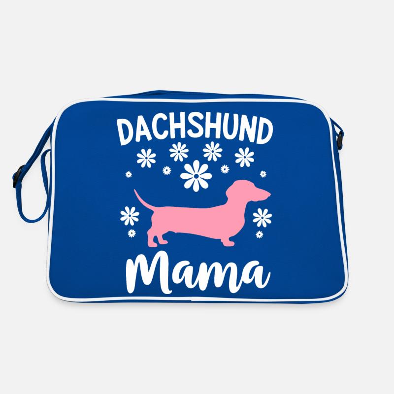 Chien teckel Sac Retro
