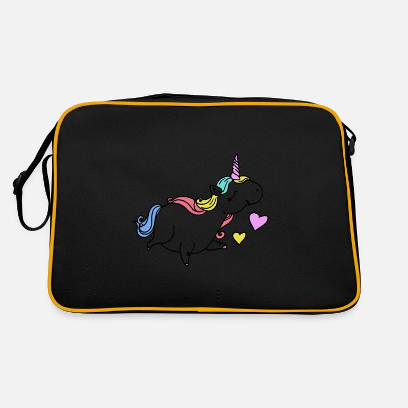 Licorne douce épaisse Sac Retro