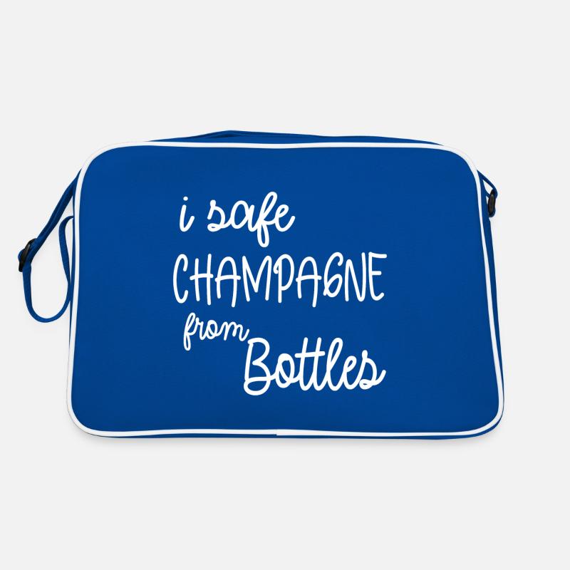 i safe ... from Bottles Retro Tasche