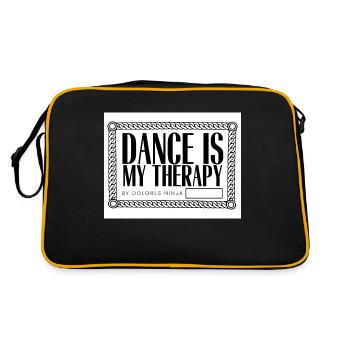 MY THERAPHY SHIRTS page 0003 - Retro Bag - black/gold - Back