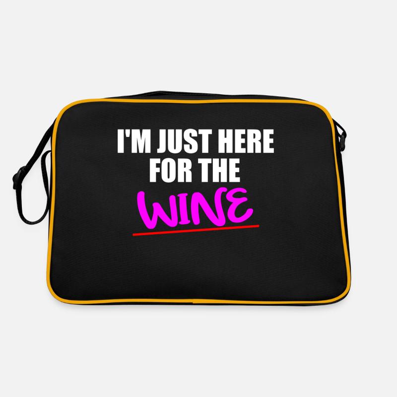 Juste là pour la citation amusante du vent Sac Retro