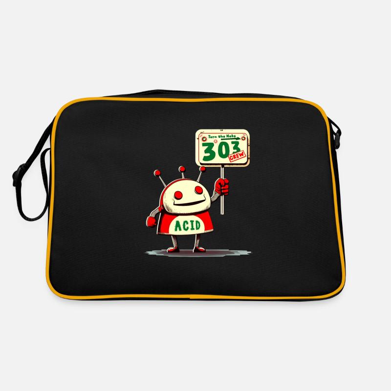 303 Acid Robot Retro Tasche