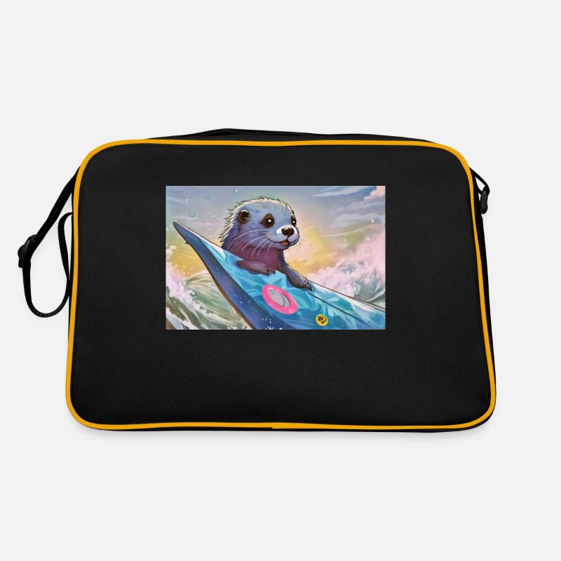 Surf Otti Blau Retro Tasche