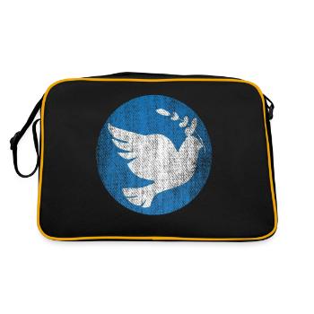 Engourdir l’espoir de paix - Sac Retro - noir/or - Dos