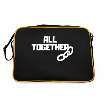All together - Retro Bag - black/gold - Back