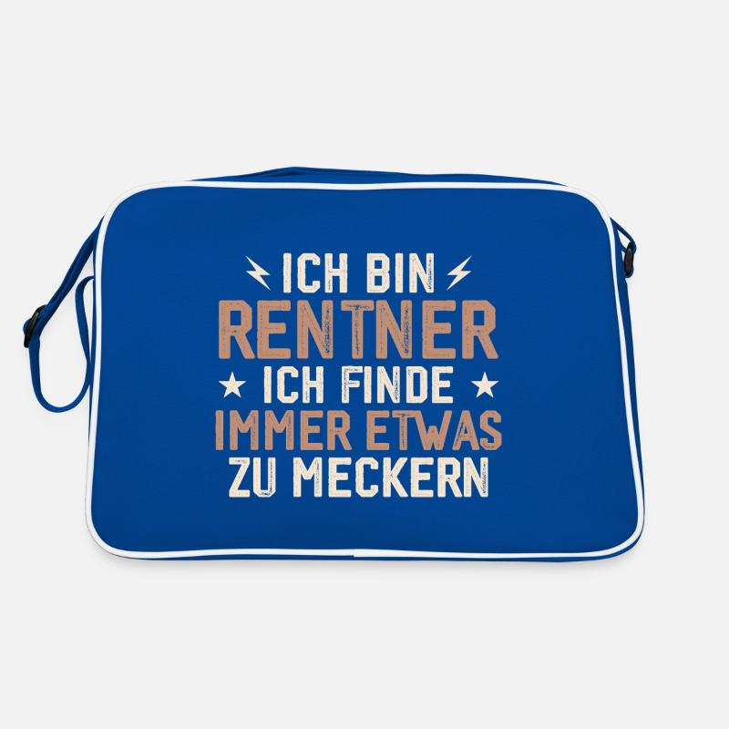 Pensioners always something to complain about funny Retro Bag