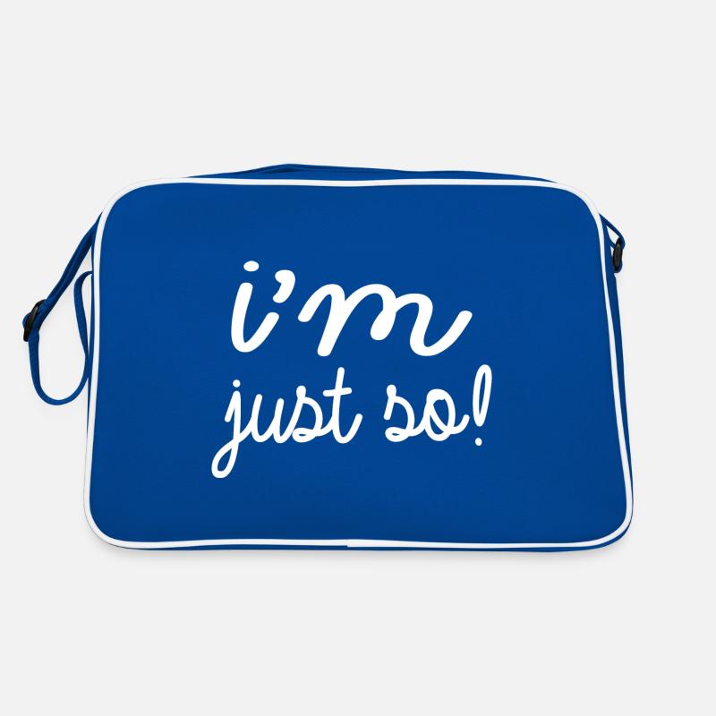 Je le suis tout simplement! Sac Retro