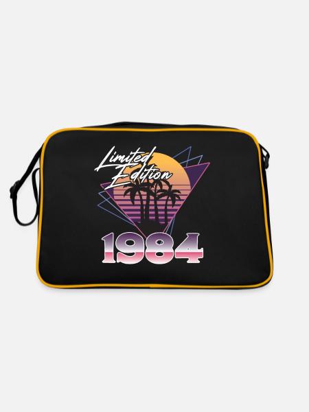 1984 SW triangles édition limitée - 1984 Anniversaire - Sac Retro - noir/or - Dos