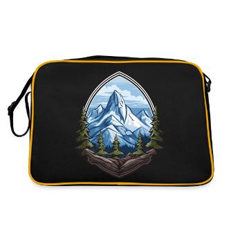 Mountains Mountaineering - Retro Bag - black/gold - Back