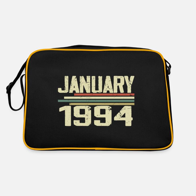 Januar 1994 - Geburtstagsgeschenk Januar 1994 Retro Tasche
