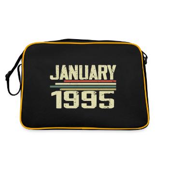 January 1995 - Birthday present January 1995 - Retro Bag - black/gold - Back