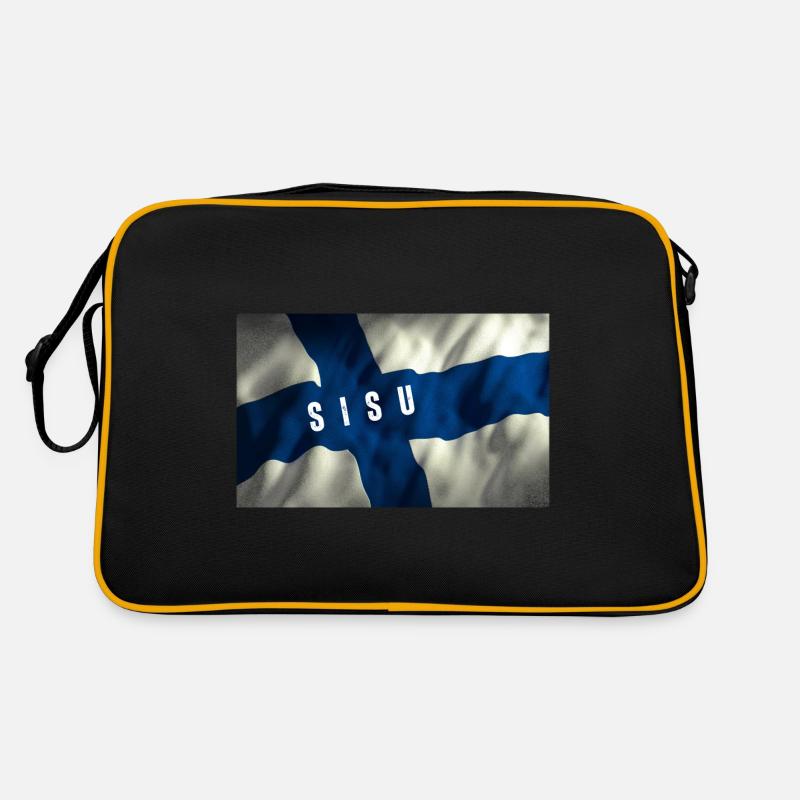 Guts - Retro Bag - black/gold