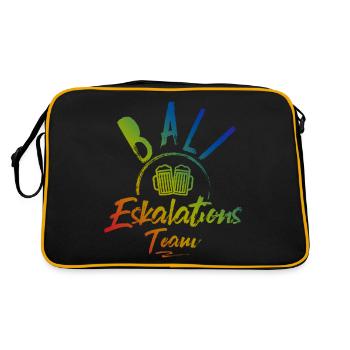 Bali Escalation - Retro Bag - black/gold - Back
