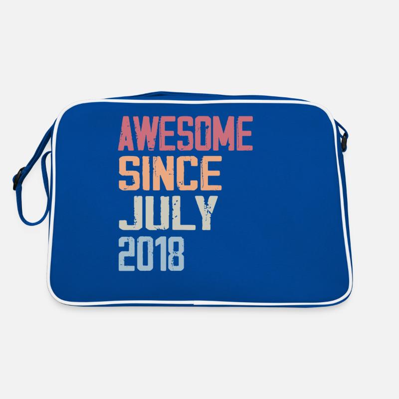Juli 2018 Geburtstagsgeschenk Juli 2018 Retro Tasche