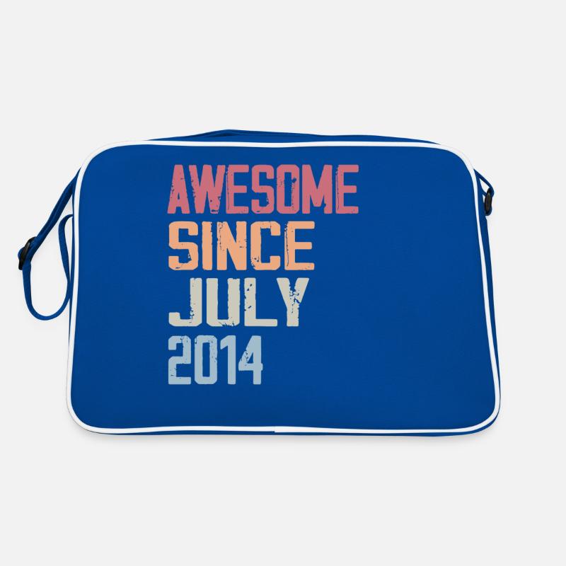 Juli 2014 Geburtstagsgeschenk Juli 2014 Retro Tasche