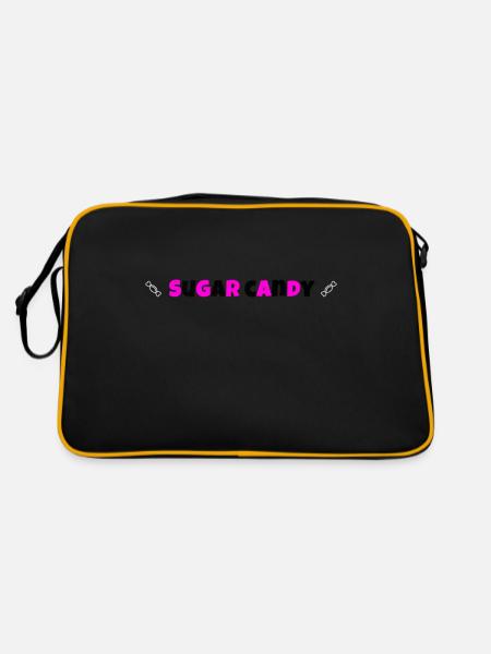 Sugar candy - Sac Retro - noir/or - Dos