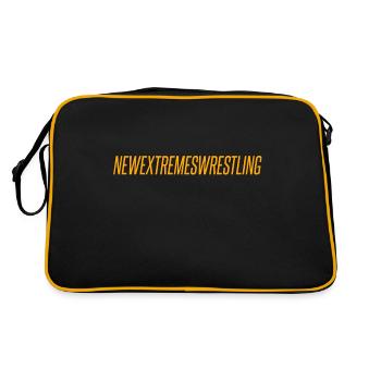 New Extremes Wrestling 2024 - Retro Bag - black/gold - Back