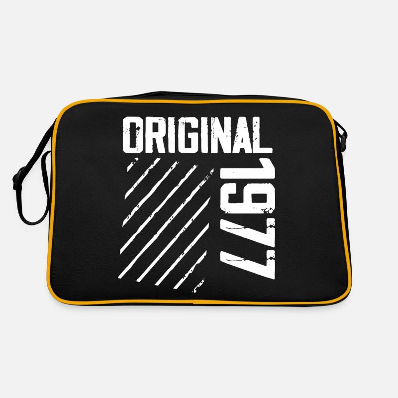 Original 1977 47e Anniversaire Cadeau Retro Sac Retro