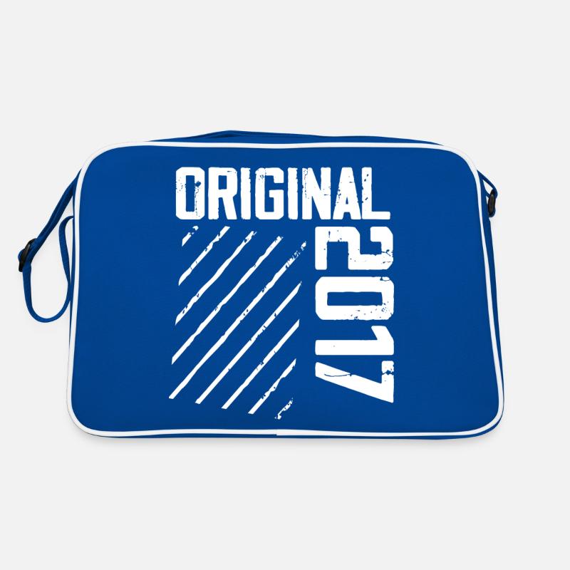 Original 2017 7e Anniversaire Cadeau Retro Sac Retro