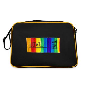Love Cinema Ticket - Retro Bag - black/gold - Back
