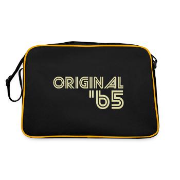 65 ans - Sac Retro - noir/or - Dos