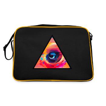 Tous les yeux qui voient - Sac Retro - noir/or - Dos