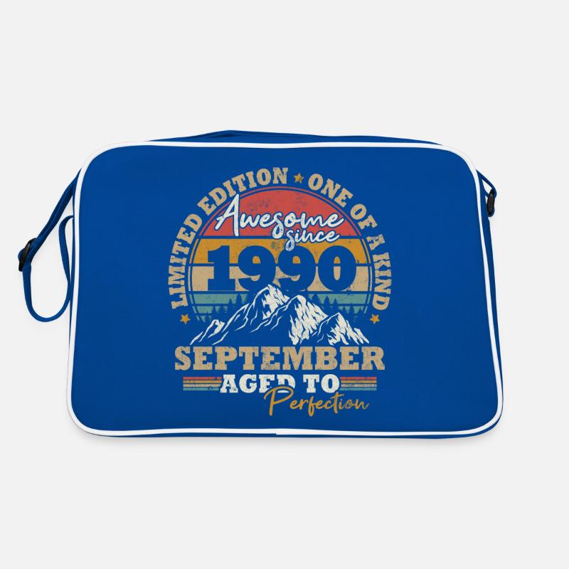 September 1990 Vintage Retro Geburtstagsgeschenk Retro Tasche