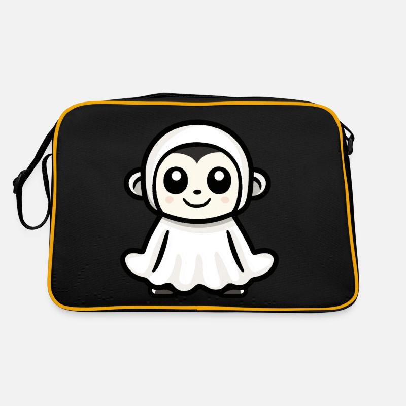 Affe Halloween Comic Geist Retro Tasche