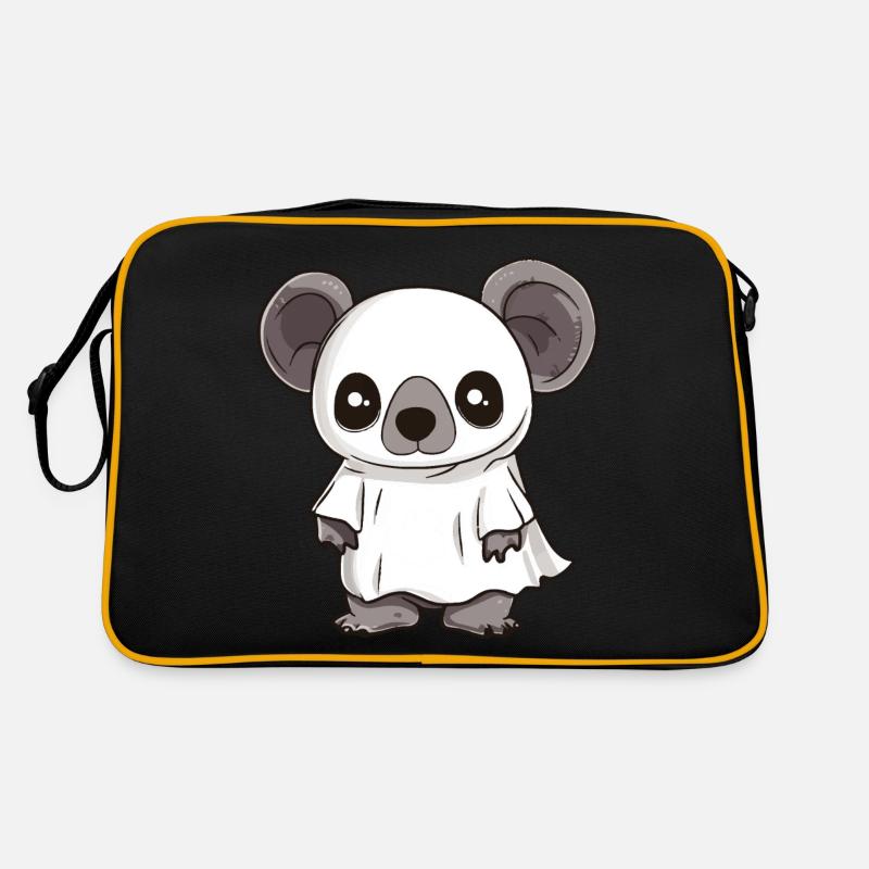 Koala Halloween Comic Geist Retro Tasche