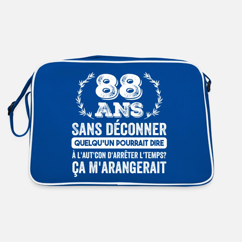 88 Ans Sans Déconner Cadeau D'anniversaire 88ans Sac Retro