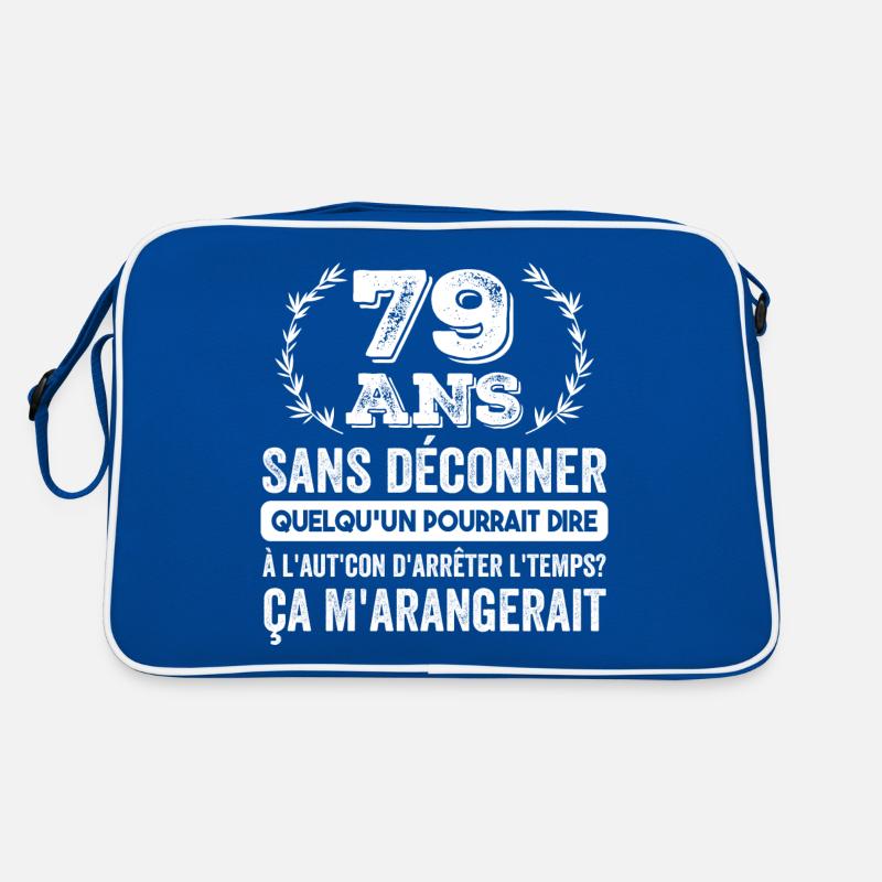 79 Ans Sans Déconner Cadeau D'anniversaire 79ans Sac Retro