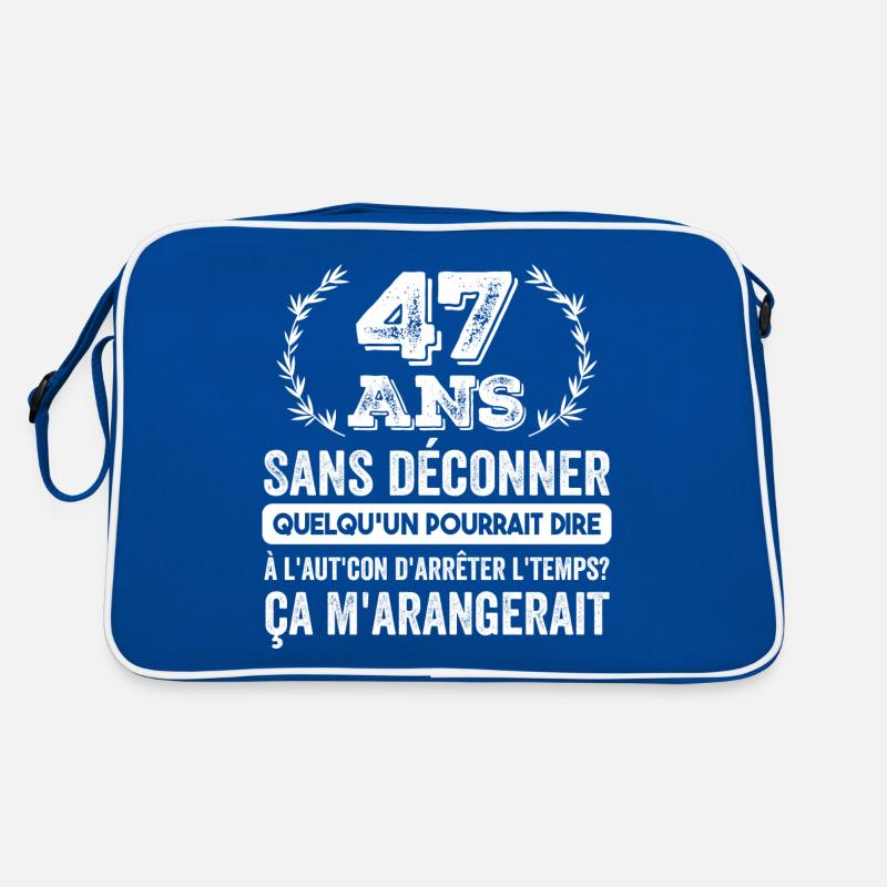 47 Ans Sans Déconner Cadeau D'anniversaire 47ans Sac Retro