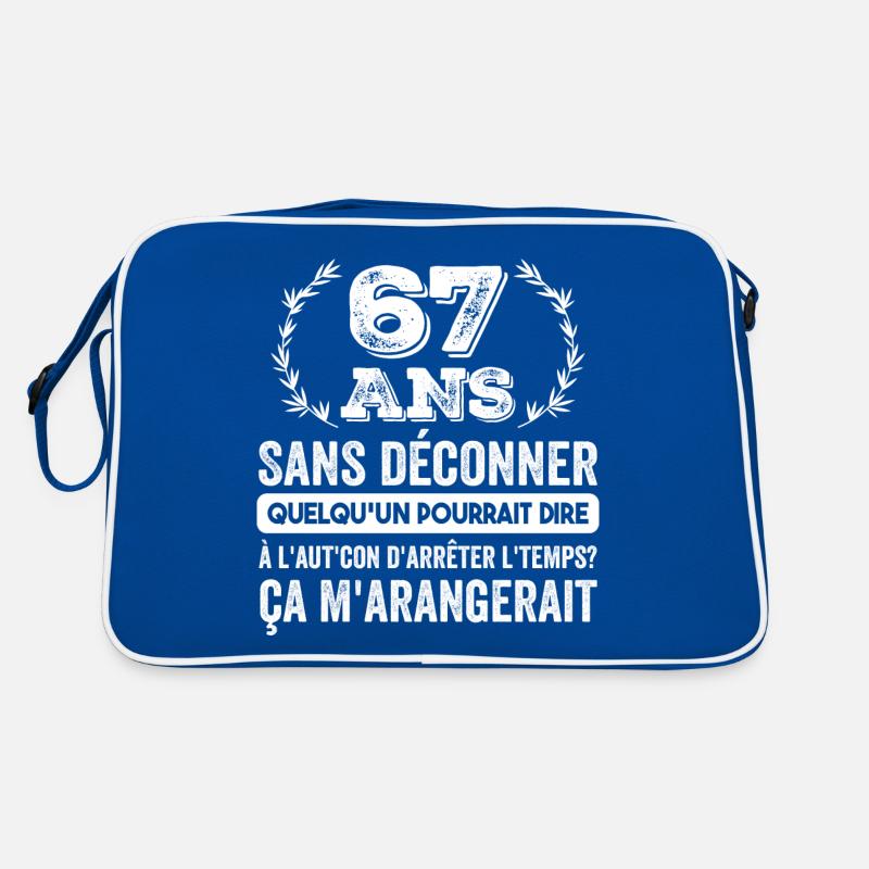 67 Ans Sans Déconner Cadeau D'anniversaire 67ans Sac Retro