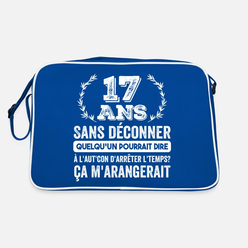 17 Ans Sans Déconner Cadeau D'anniversaire 17ans Sac Retro