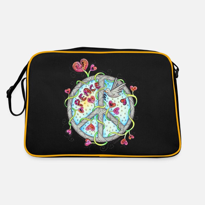 Peace Retro Tasche