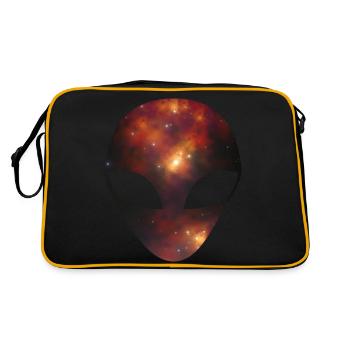 Alien - Retro Tasche - Schwarz/Gold - Hinten