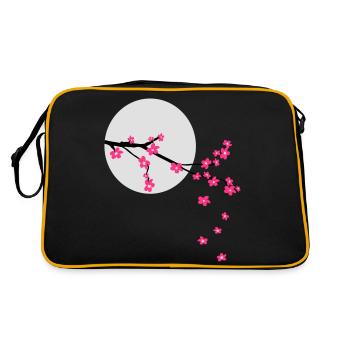 Sakura - Sac Retro - noir/or - Dos