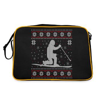 Telemark - Ugly Christmas - Sac Retro - noir/or - Dos